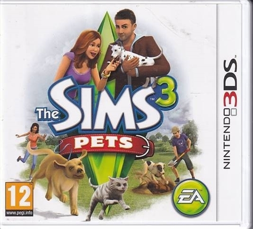 The Sims 3 Pets - Nintendo 3DS Spil (A Grade) (Genbrug)